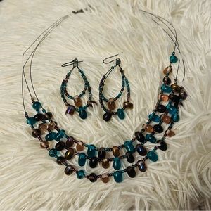 $1!!!** Fashion necklace and earring set